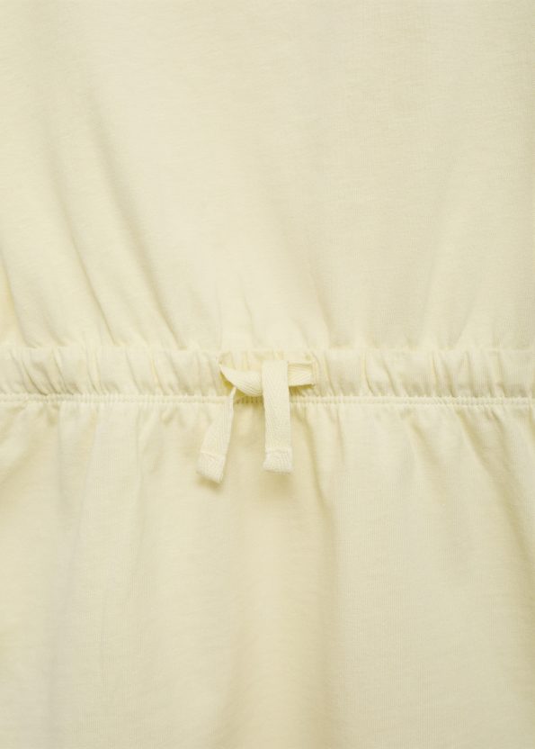 Adjustable Tie Cotton Dress
