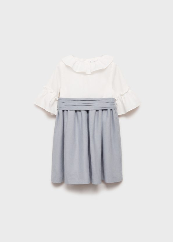 Contrast Skirt Dress