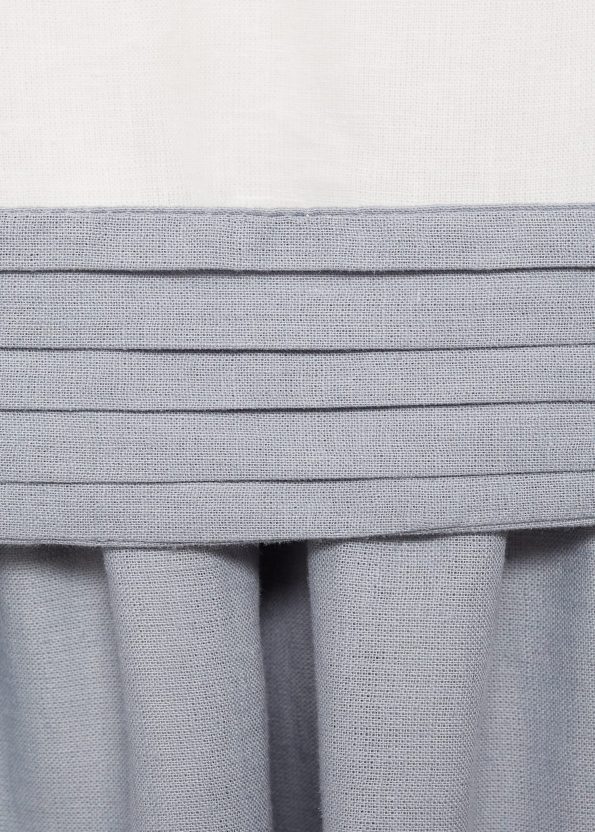 Contrast Skirt Dress