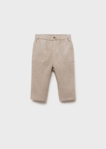Cotton Corduroy Trousers