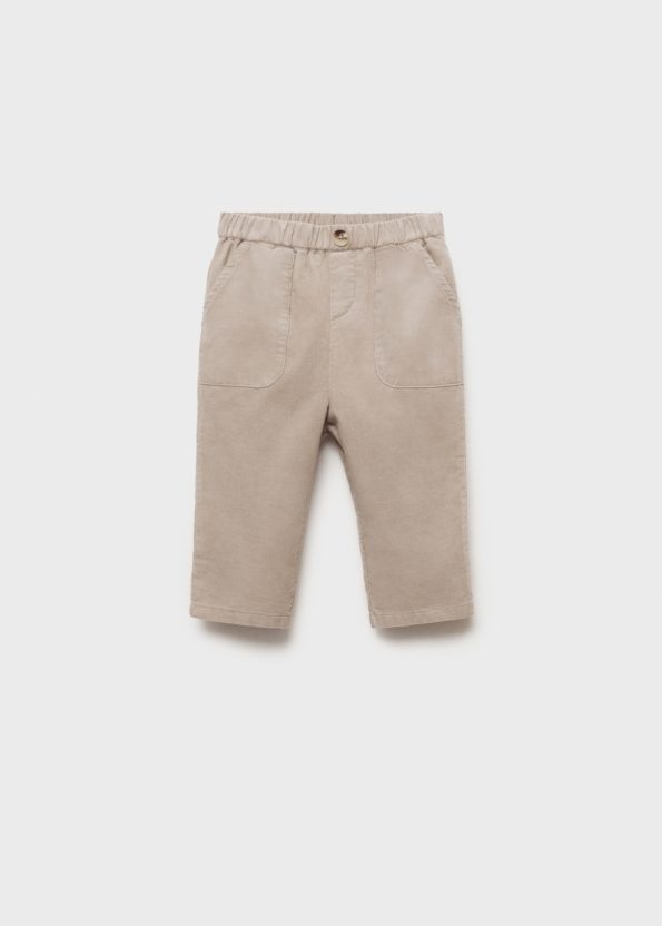 Cotton Corduroy Trousers