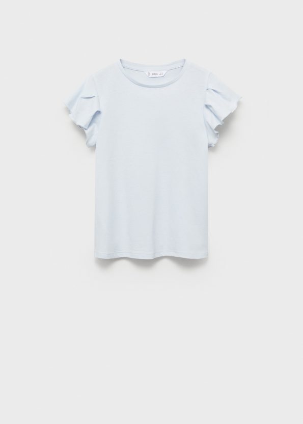 Short Sleeve Ruffled T-Shirt