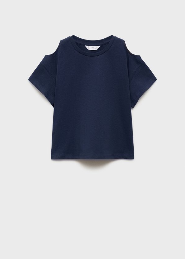 Cut-Out Detail T-Shirt