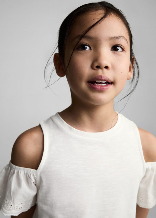 Cut-Out Detail T-Shirt