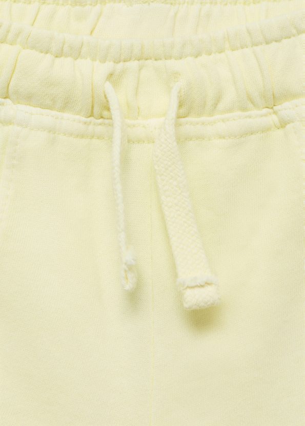Elastic Waist Cotton Shorts