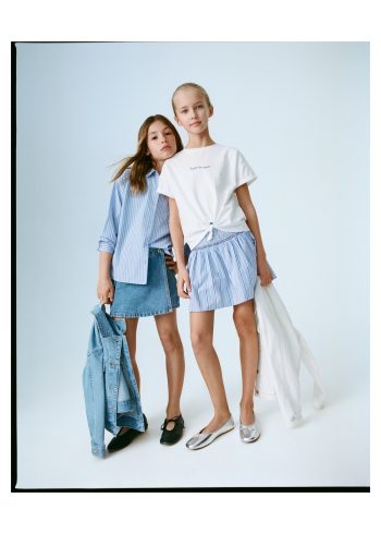 Pleated Short Skirt