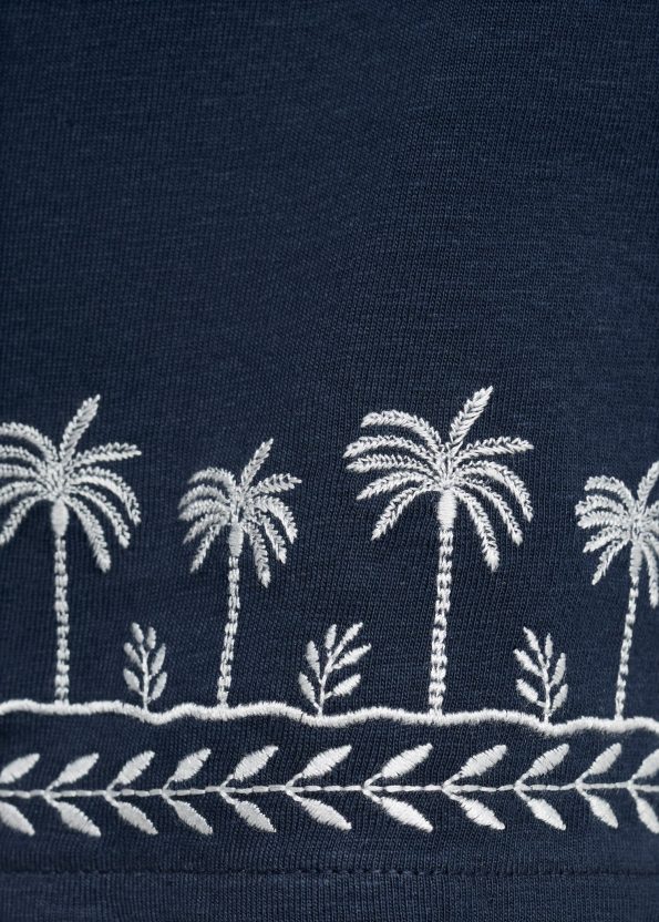 Embroidered Detail Shorts