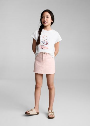 Seamless Denim Skirt