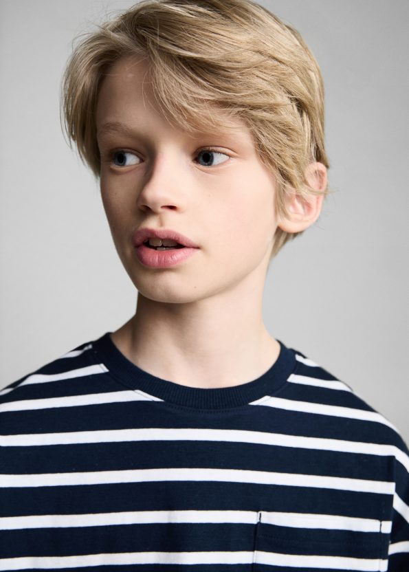 Cotton Striped T-Shirt