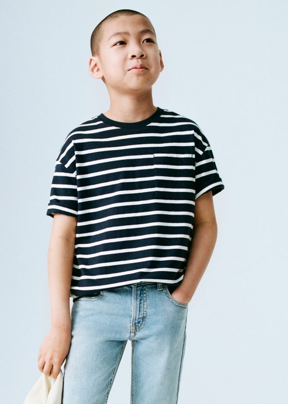 Cotton Striped T-Shirt