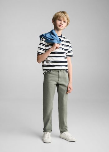 Cotton Striped T-Shirt