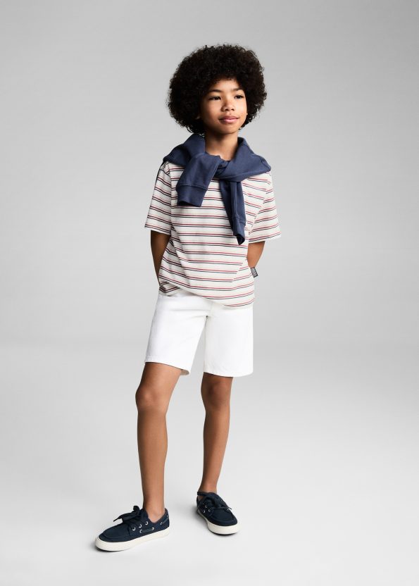 Cotton Striped T-Shirt