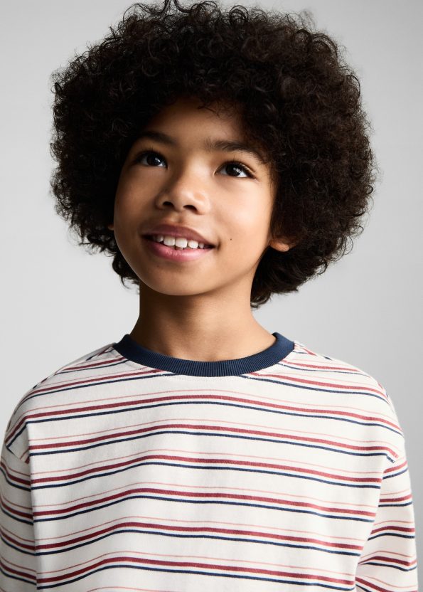 Cotton Striped T-Shirt