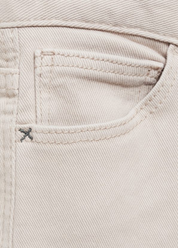 Classic Cotton Denim Pants