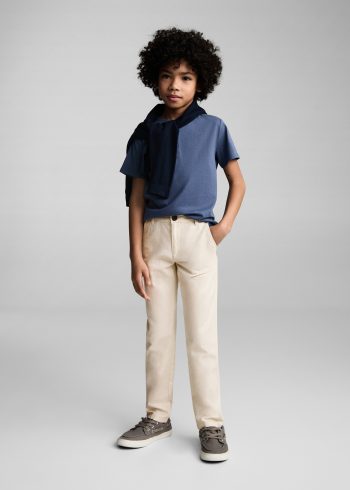 Cotton-Linen Blend Pants