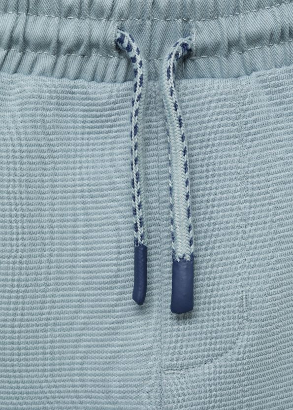 Elastic Waist Bermuda Shorts