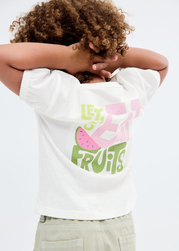 Embroidered Pattern T-Shirt