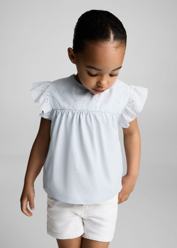 T-shirt with Hole Detail