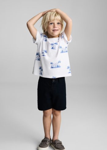 Palm Tree Printed T-Shirt