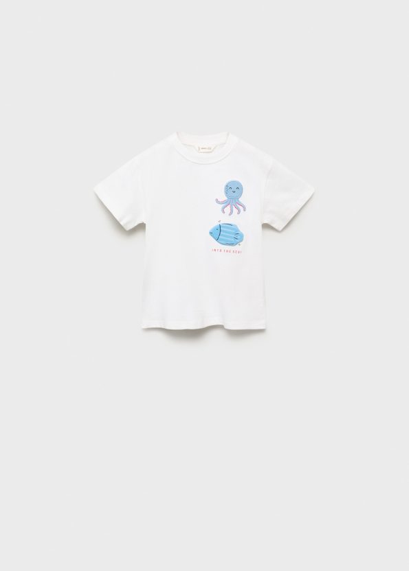 Embroidered Design T-Shirt