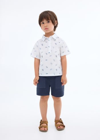 Cotton Bermuda Shorts
