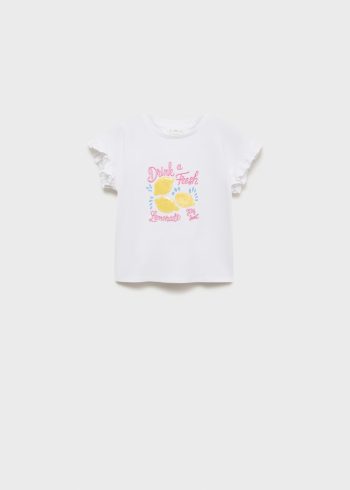 Ruffled Pattern T-Shirt
