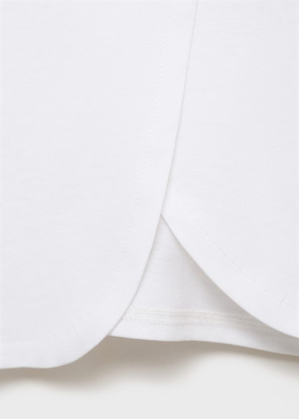 Ruffled Pattern T-Shirt