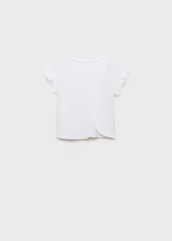 Ruffled Pattern T-Shirt