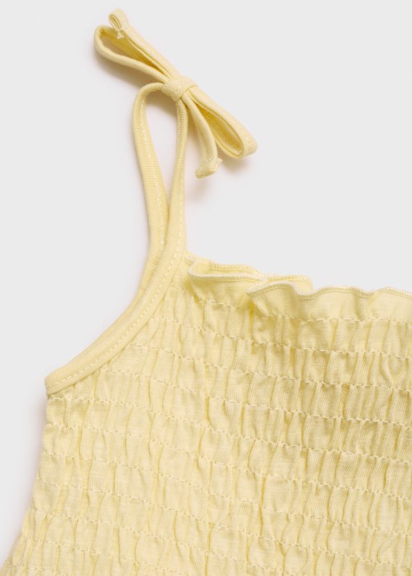 Strapless Gathered Blouse