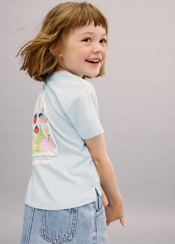 Short Sleeve Patterned T-Shirt