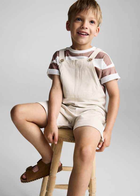 Knotted Cotton Dungaree