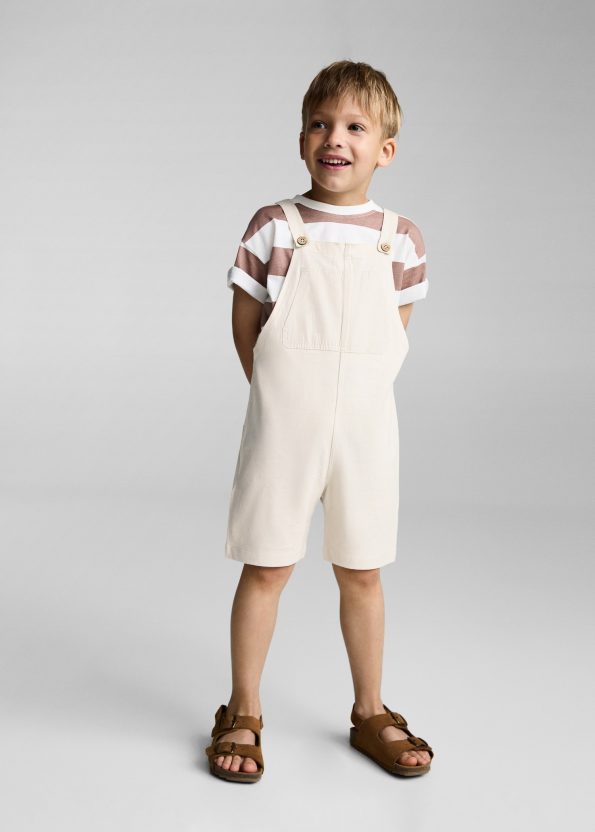 Knotted Cotton Dungaree