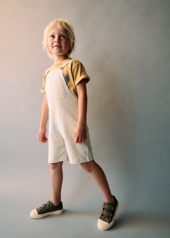 Knotted Cotton Dungaree