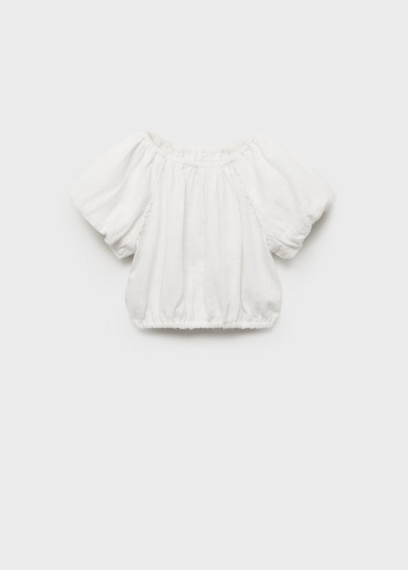 Puffy Sleeve Blouse
