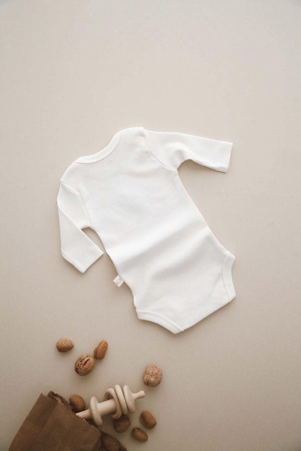 Embroidered Long Sleeve Bodysuit