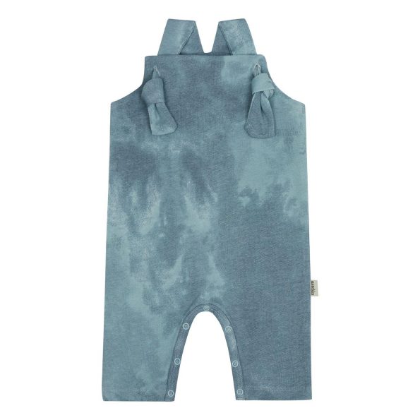 Blue Batik Overalls