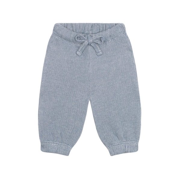 Blue Fleece Bear Eared Sweatshirt and Pants Set