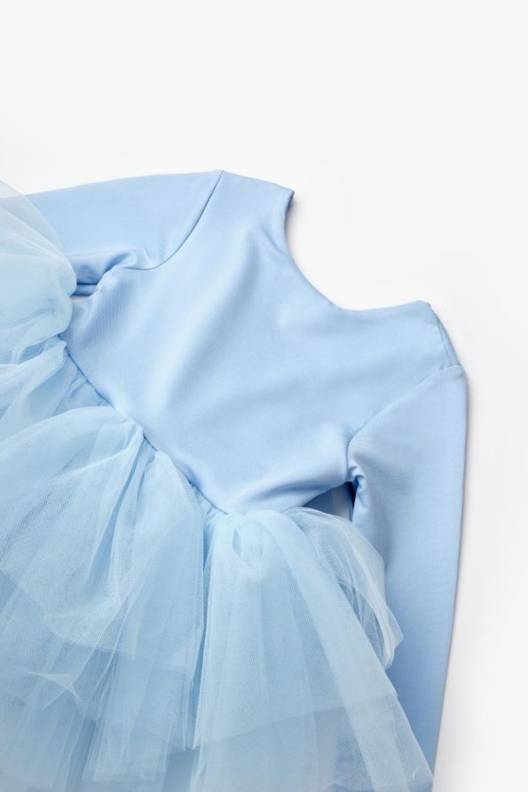 Blue Tutu Skirt Ballerina Dress for Girls - Miranda