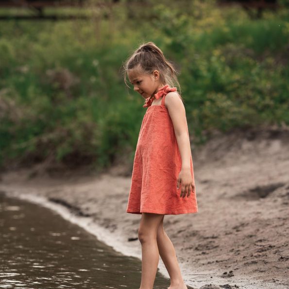 Coral Towel Dress