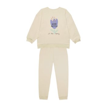 Mini Artist Sweatshirt Tracksuit Set