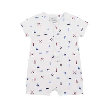 Little Sailors Short Sleeve Bodysuit