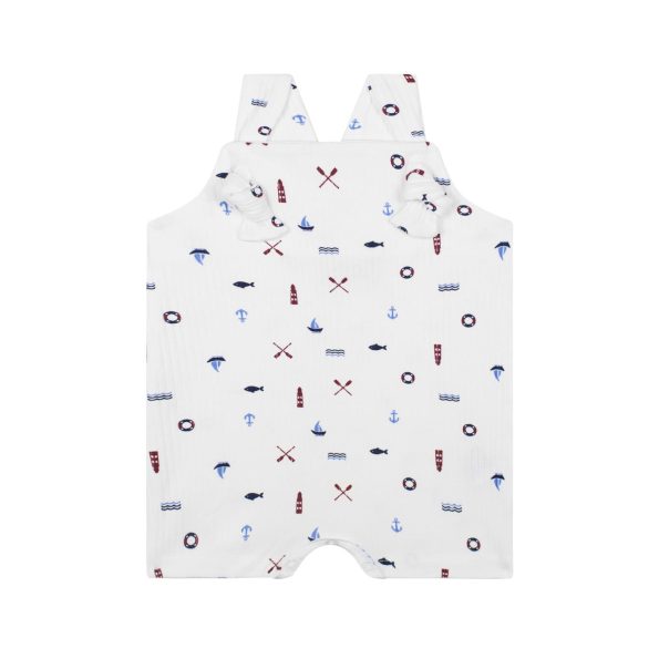 Little Sailors Shorts Overalls