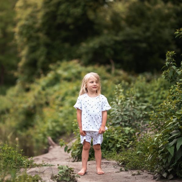 Little Duck Pajama Set with Shorts