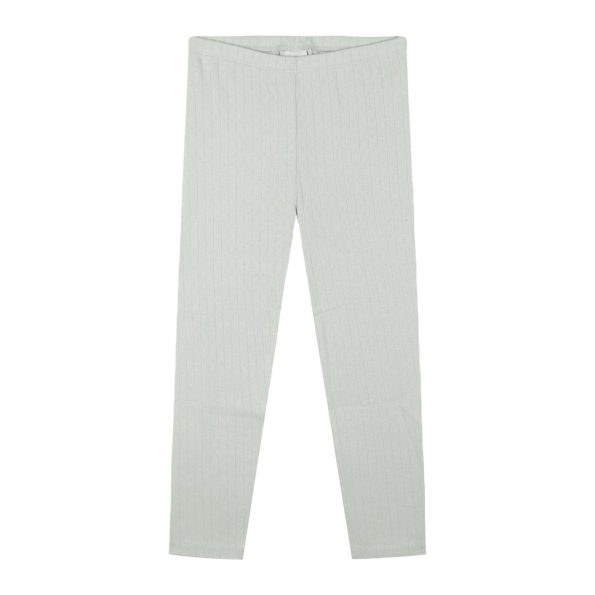 Mint Jacquard Short Sleeve Pajama Set