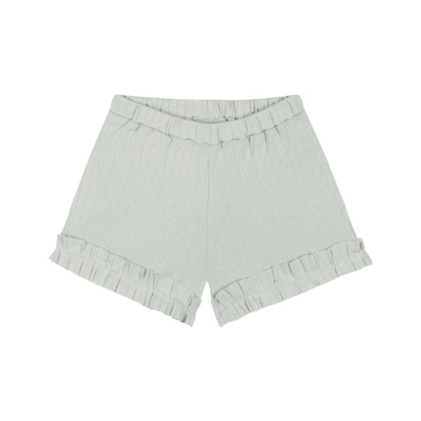 Mint Jacquard Shorts Pajama Set