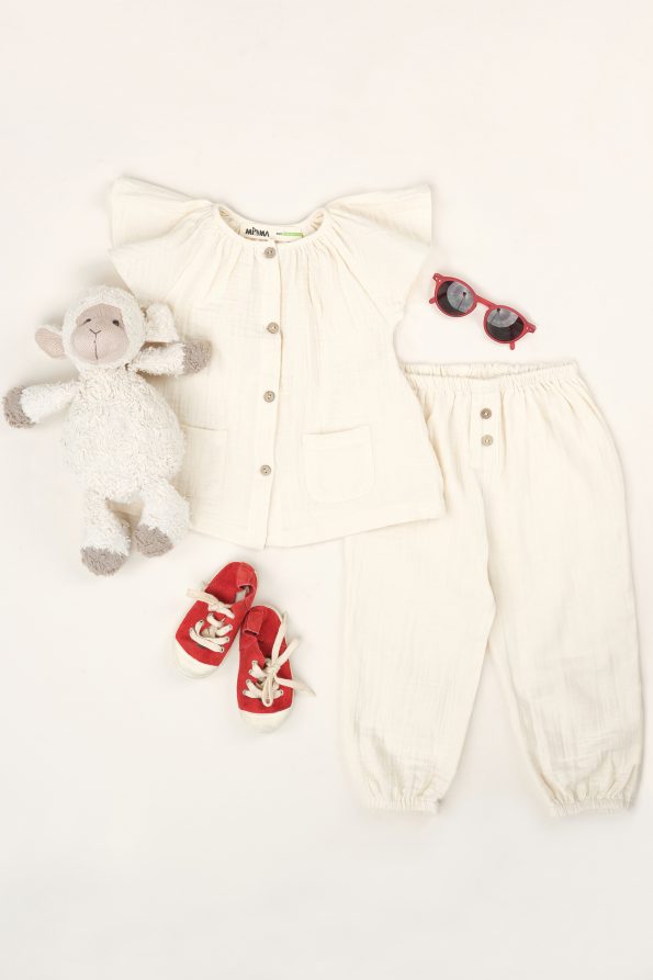 Muslin Set in Bone