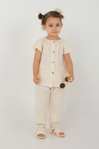 Muslin Set in Bone