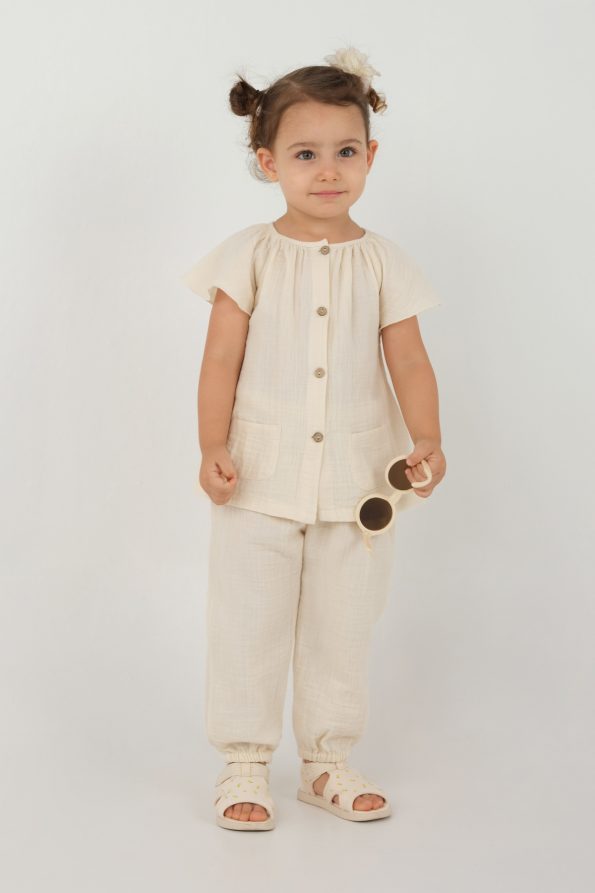 Muslin Set in Bone