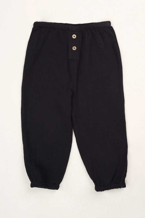 Black Muslin Set