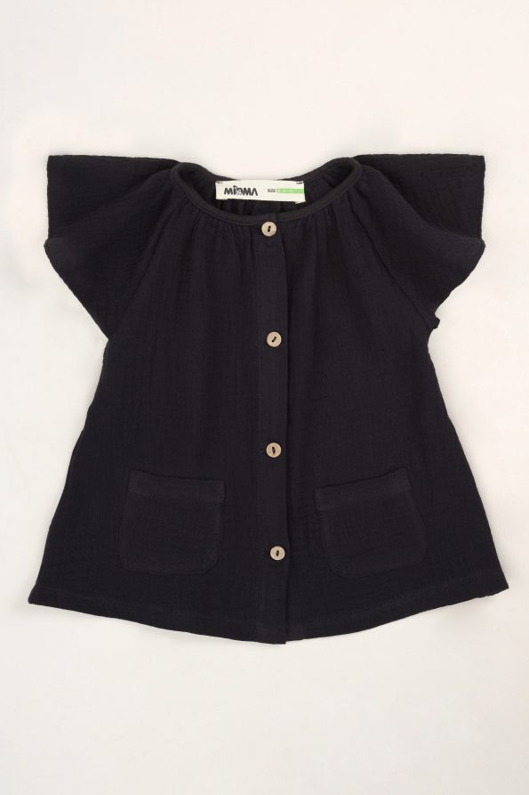 Black Muslin Set